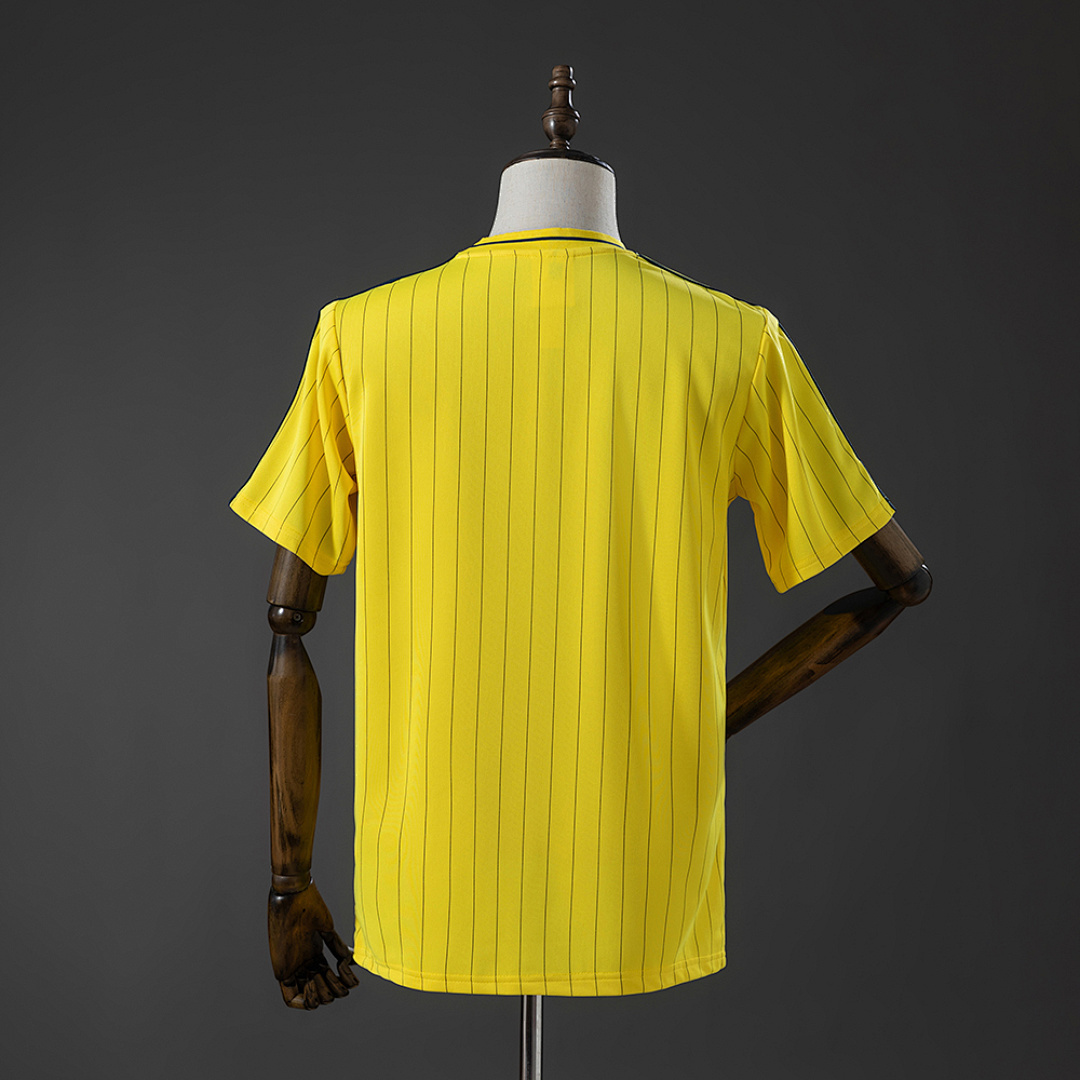 Al-Nassr Terrace Icons T-Shirt Yellow – Replica Football Soccer Shirt – S–XXL