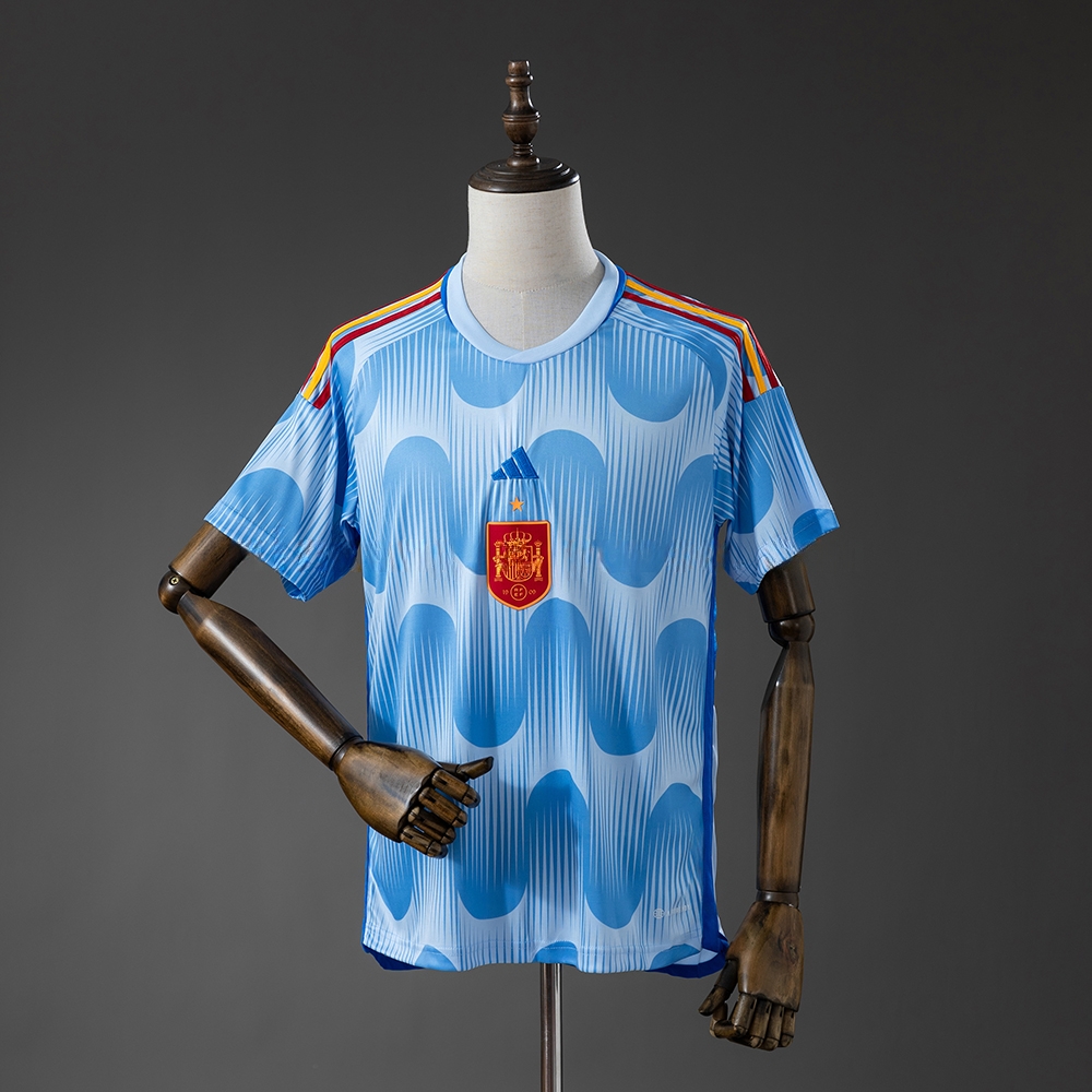 Spain 2022 Away Retro Jersey – Replica Football Soccer Shirt – S–XXL