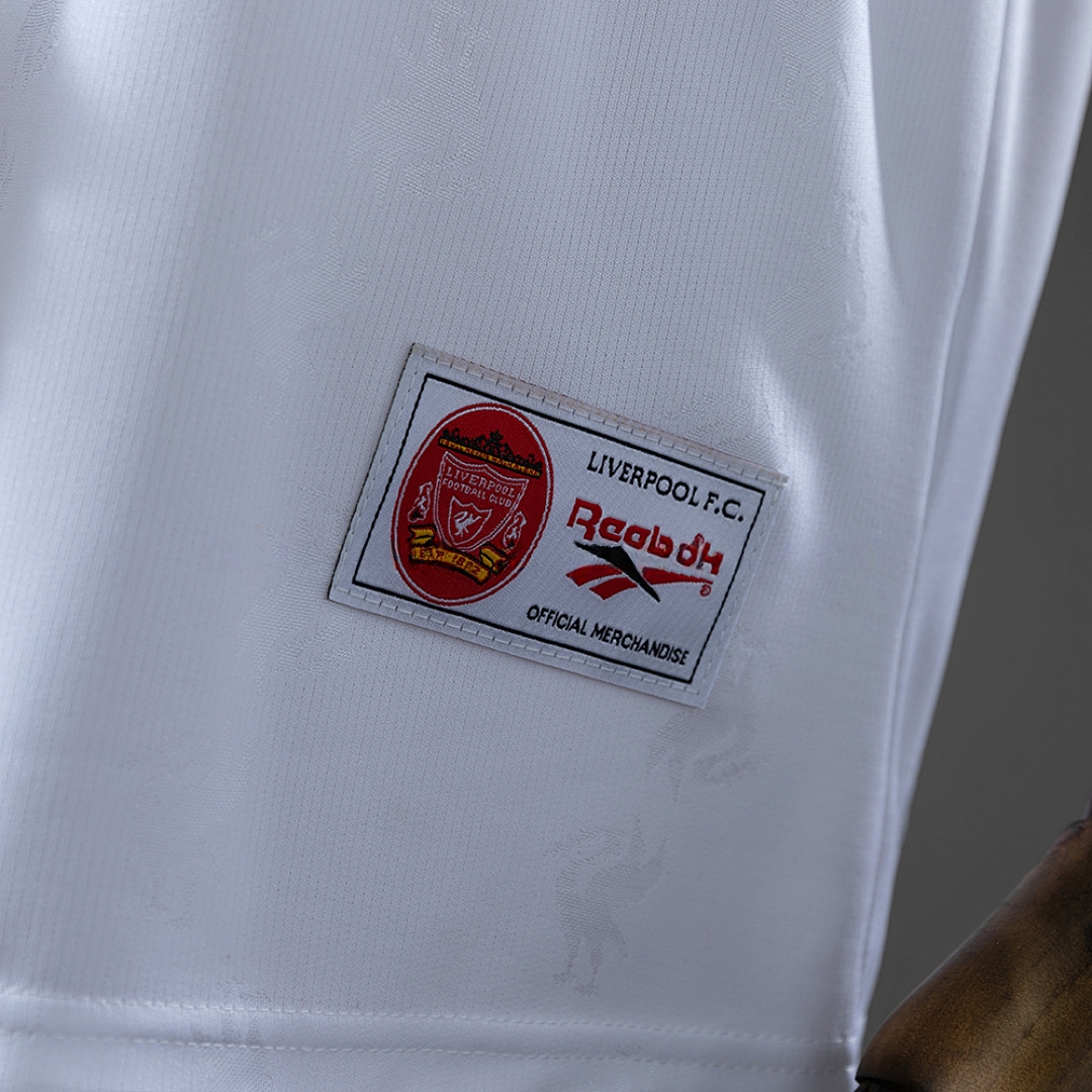 LFC 96_97 Retro White Jersey – Replica Football Soccer Shirt – S–XXL