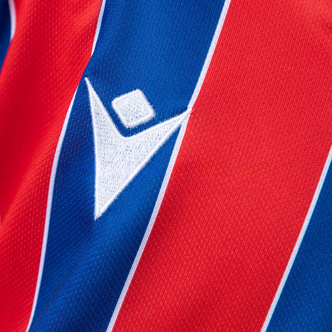 Crystal Palace 25/26 Home Kids Kit Jersey – Replica Football Soccer Shirt – Size 16–28
