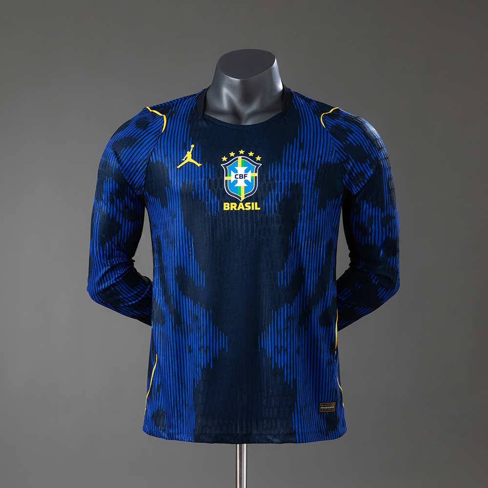 Brazil 2026 Home Away Long-Sleeve Jersey – Replica Football Soccer Shirt – S–3XL
