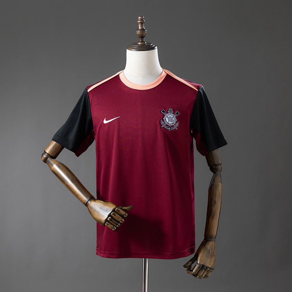 Corinthians 26/27 Training – Maroon Jersey – Replica Football Soccer Shirt – S–4XL