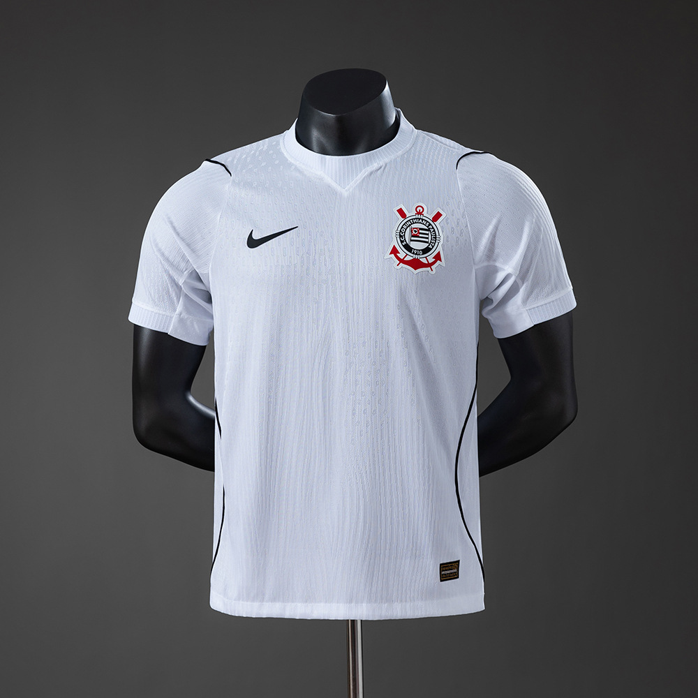 Corinthians 26/27 Home Player Version Jersey – Replica Football Soccer Shirt – S–4XL