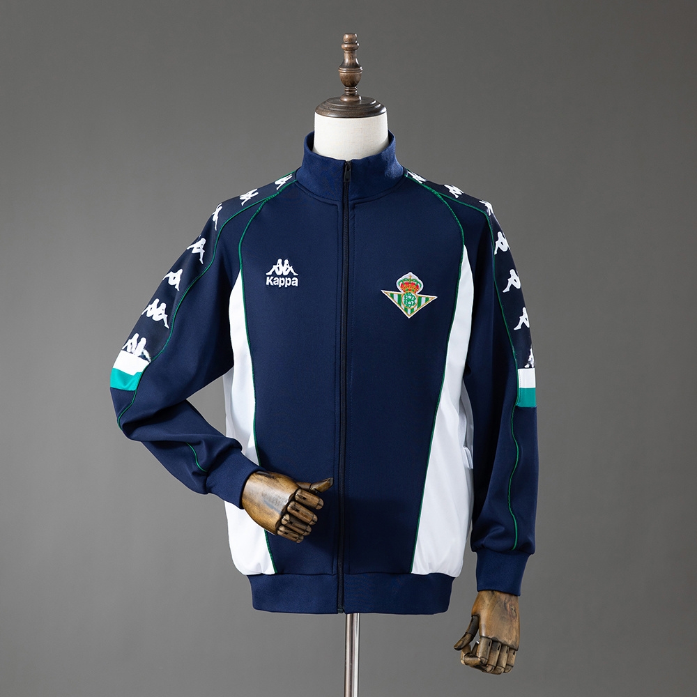 Real Betis 97_98 Retro Jacket Jersey – Replica Football Soccer Shirt – S–XXL