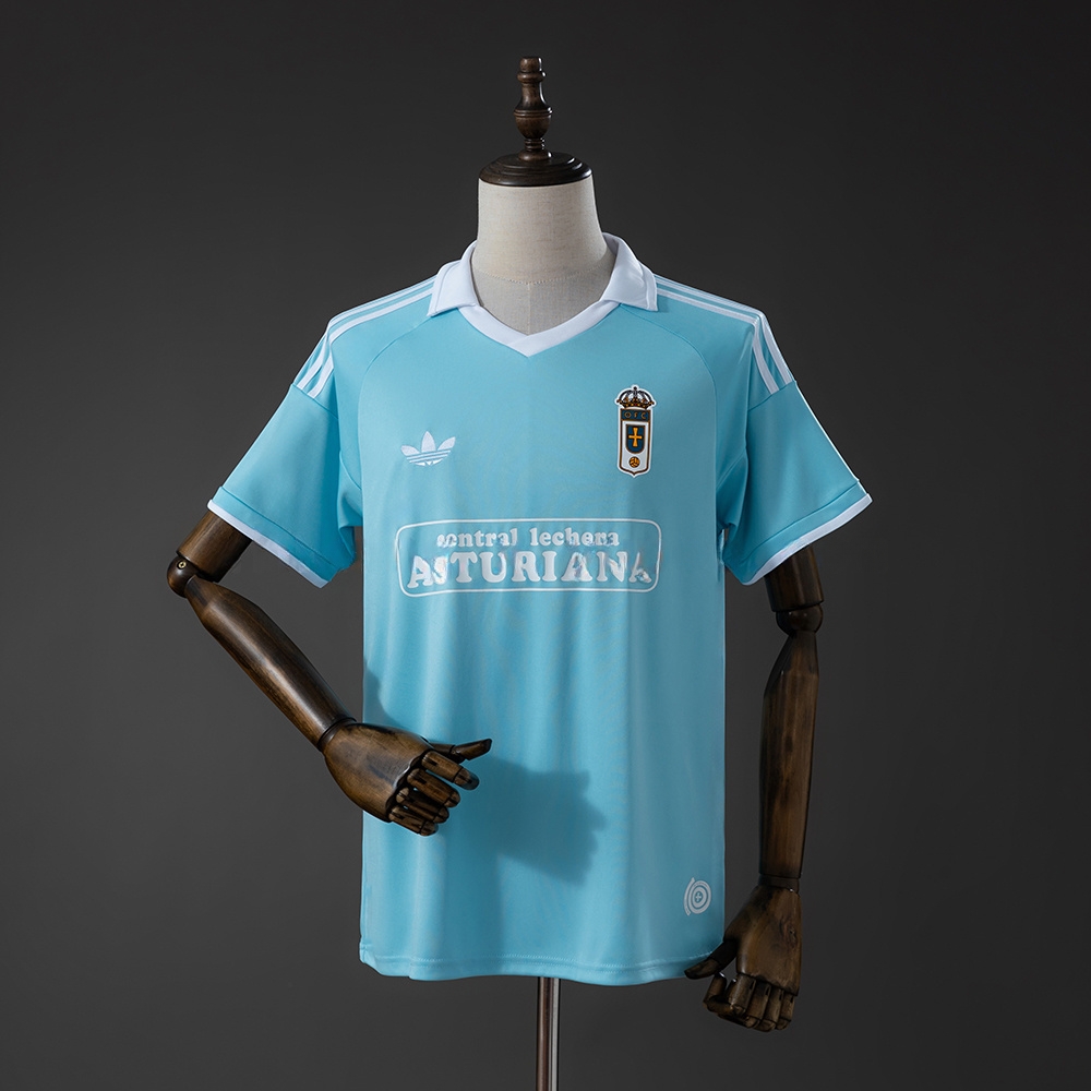 Real Oviedo 25_26 Centenary Jersey – Replica Football Soccer Shirt – S–4XL