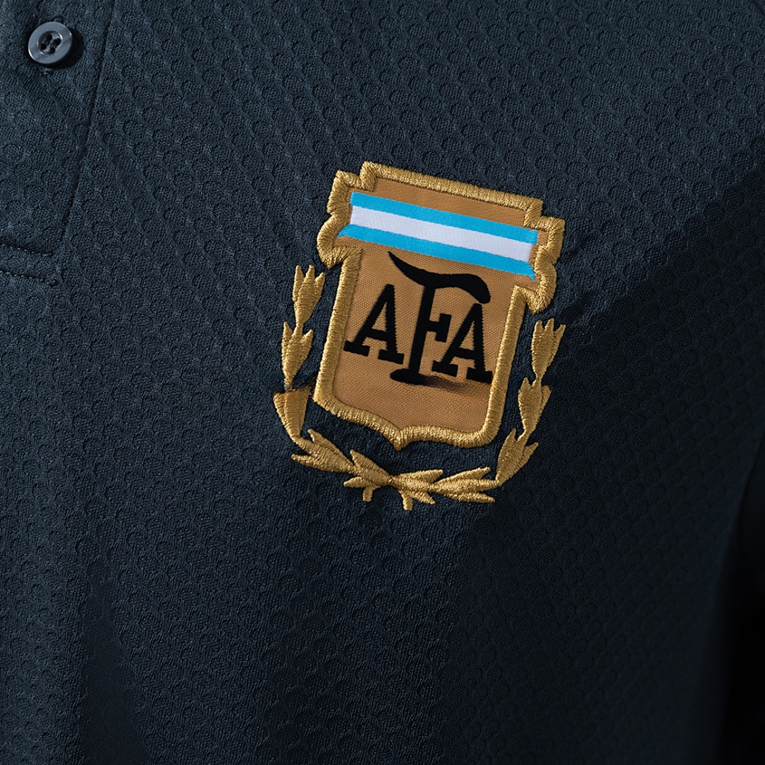 Argentina 25_26 POLO - Dark Grey S-XXL – Replica Football Soccer Shirt – S–XXL