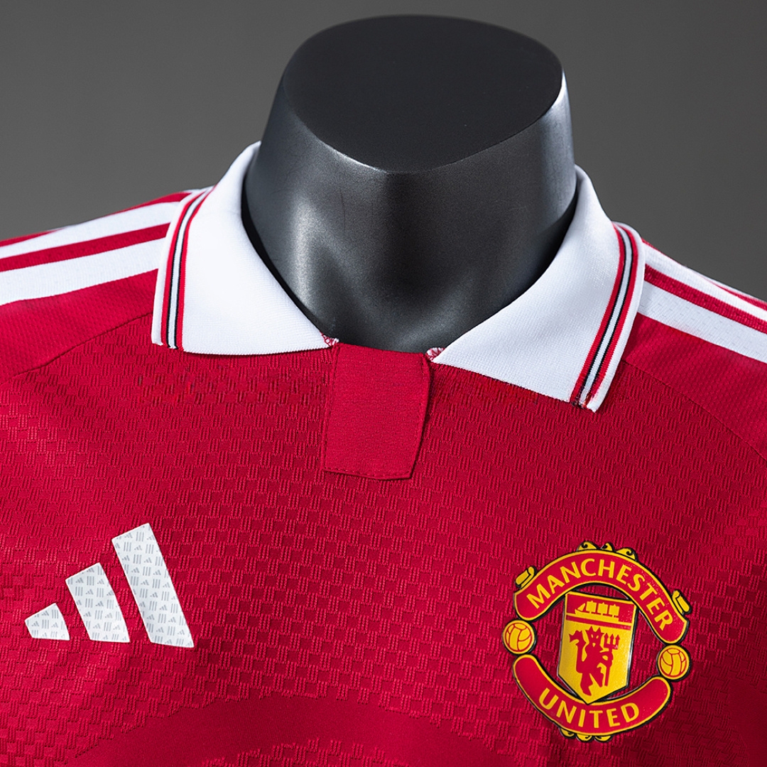 M-U 26_27 Home Player Version Jersey – Replica Football Soccer Shirt – S–3XL