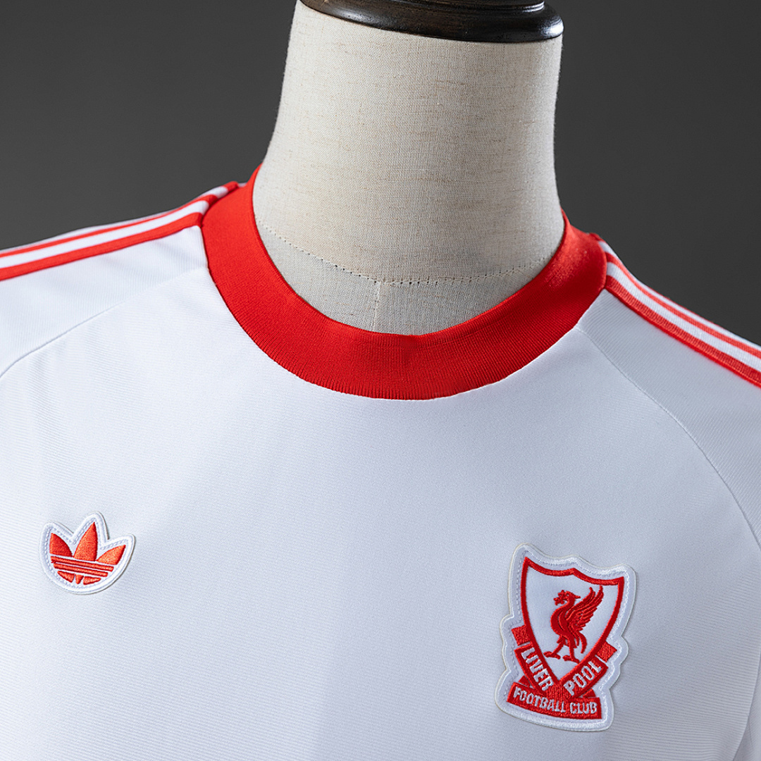 LFC Terrace Icons T-Shirt White – Replica Football Soccer Shirt – S–XXL