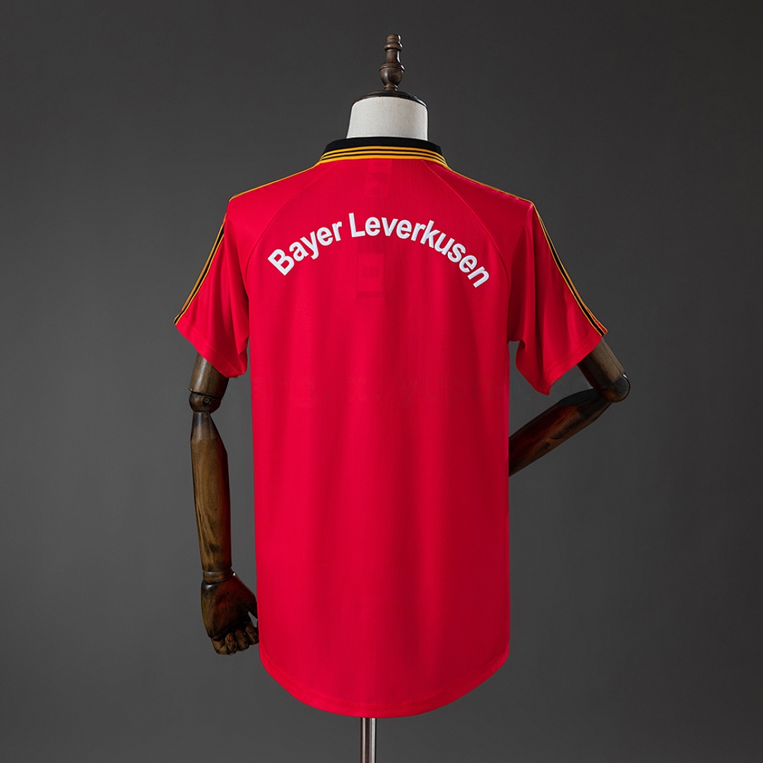 Bayer Leverkusen 98_00 Home Retro Jersey – Replica Football Soccer Shirt – S–XXL