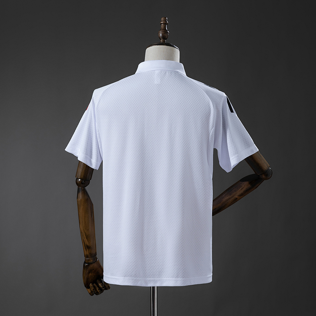 Ajax 25_26 POLO - White – Replica Football Soccer Shirt – S–XXL