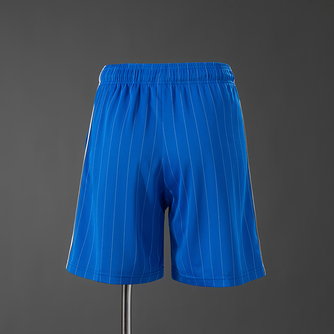 Real Madrid Terrace Icons Shorts Blue – Football Lifestyle Shorts – S–XXL
