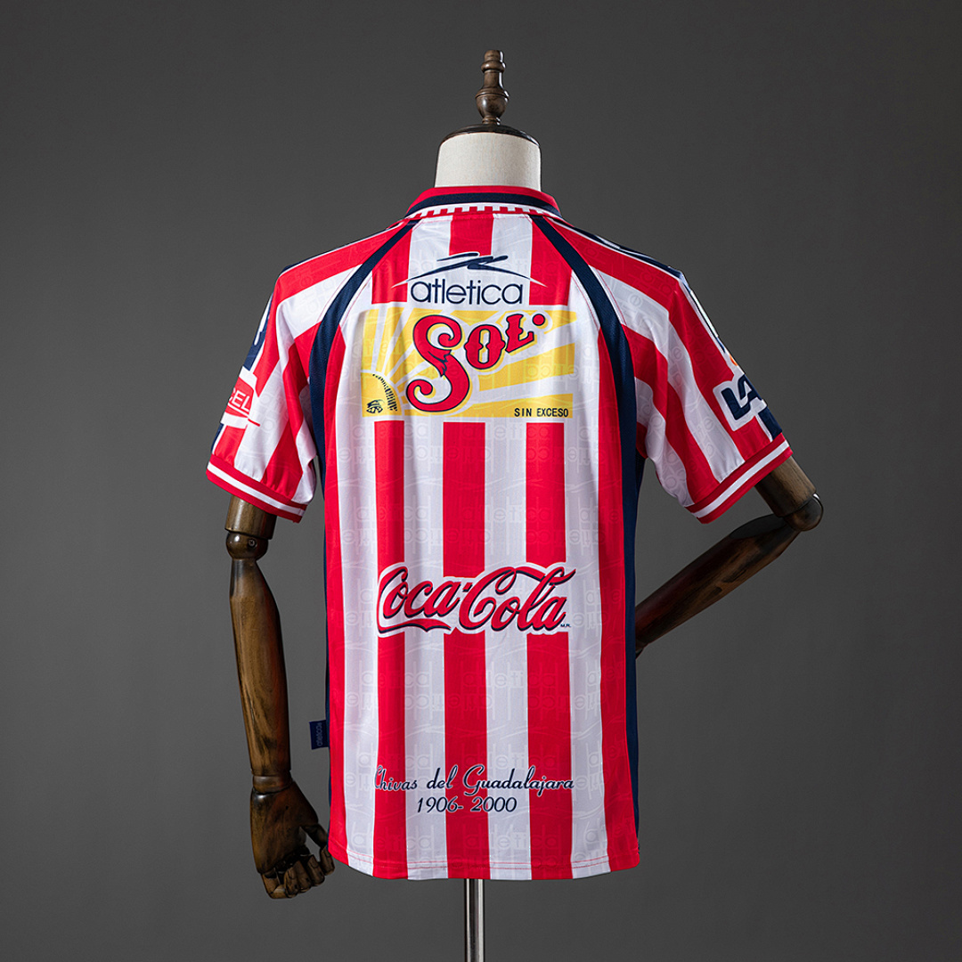 Guadalajara 99_00 Home Retro Jersey – Replica Football Soccer Shirt – S–XXL