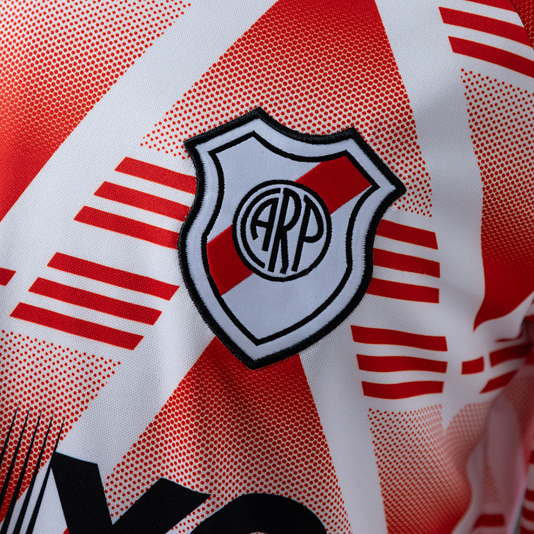 River Plate 92/93 Away Long-Sleeved Retro Jersey – Replica Football Soccer Shirt – S–XXL