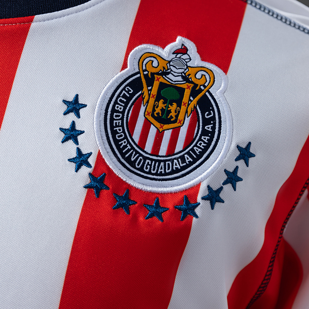 Guadalajara 02_03 Home Long-sleeved Retro Jersey – Replica Football Soccer Shirt – S–XXL