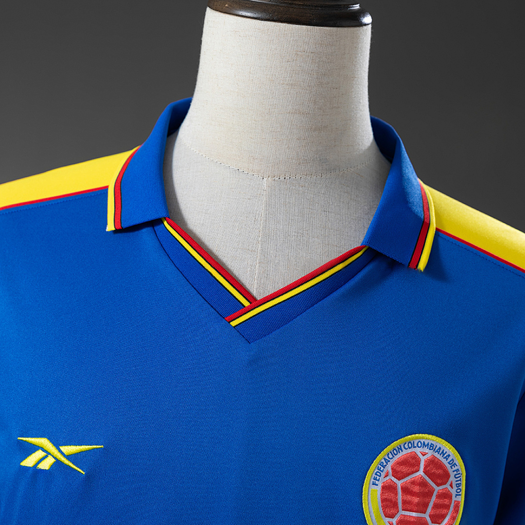 Colombia 1998 Retro Away Jersey – Replica Football Soccer Shirt – S–XXL