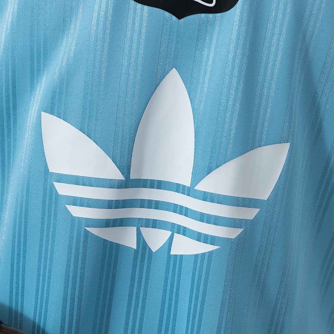 LFC Polyester T-Shirt 95 Sky Blue – Replica Football Soccer Shirt – S–XXL