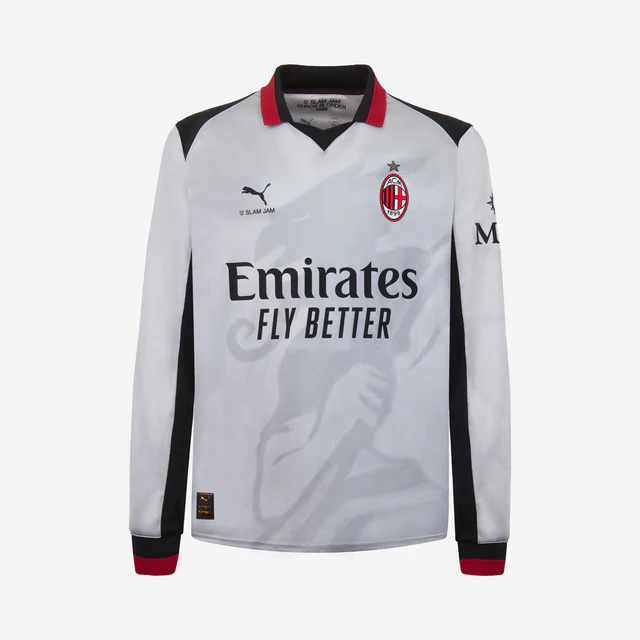 SILVER JERSEY PUMA X AC MILAN X SLAM JAM