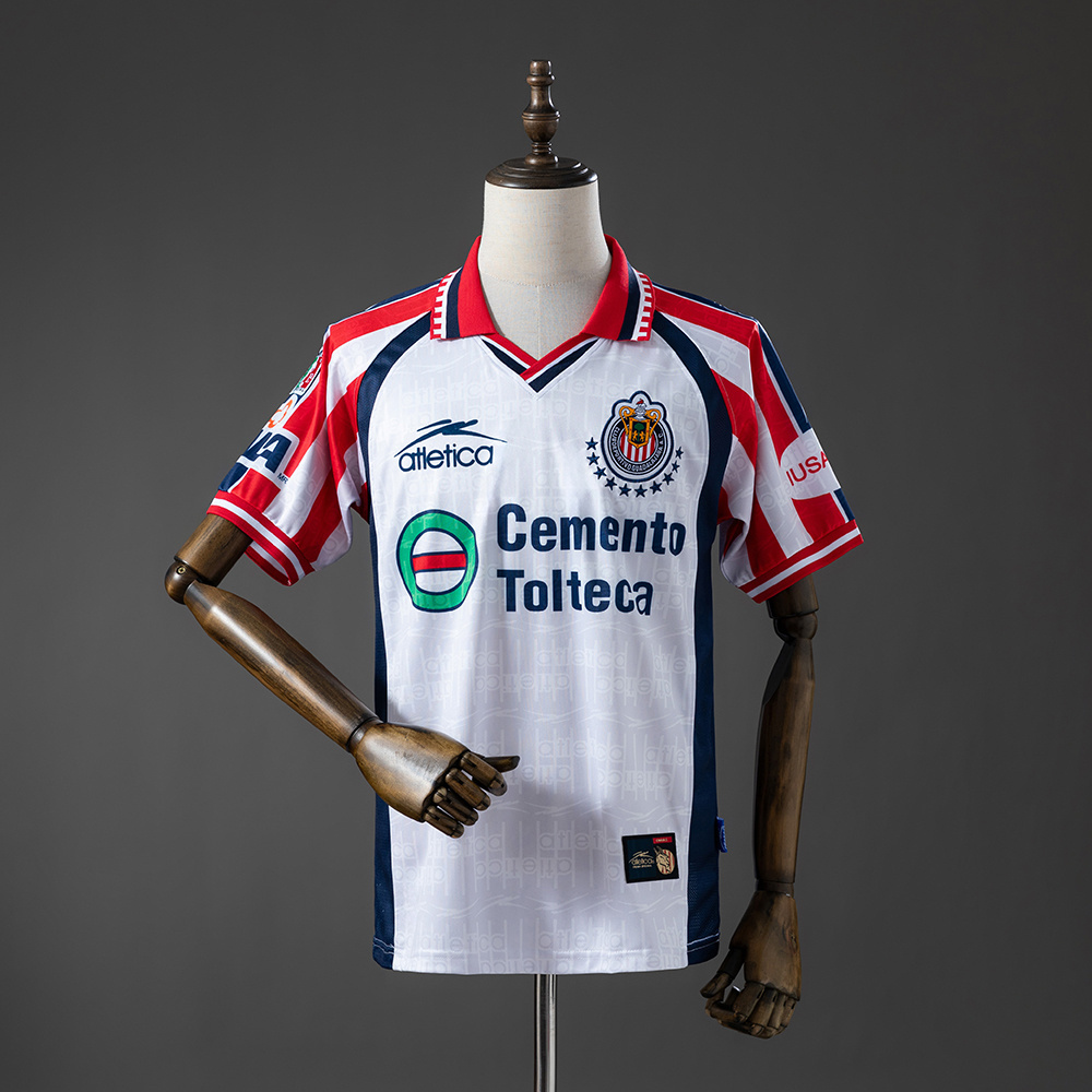 Guadalajara 99_00 Away Retro Jersey – Replica Football Soccer Shirt – S–XXL