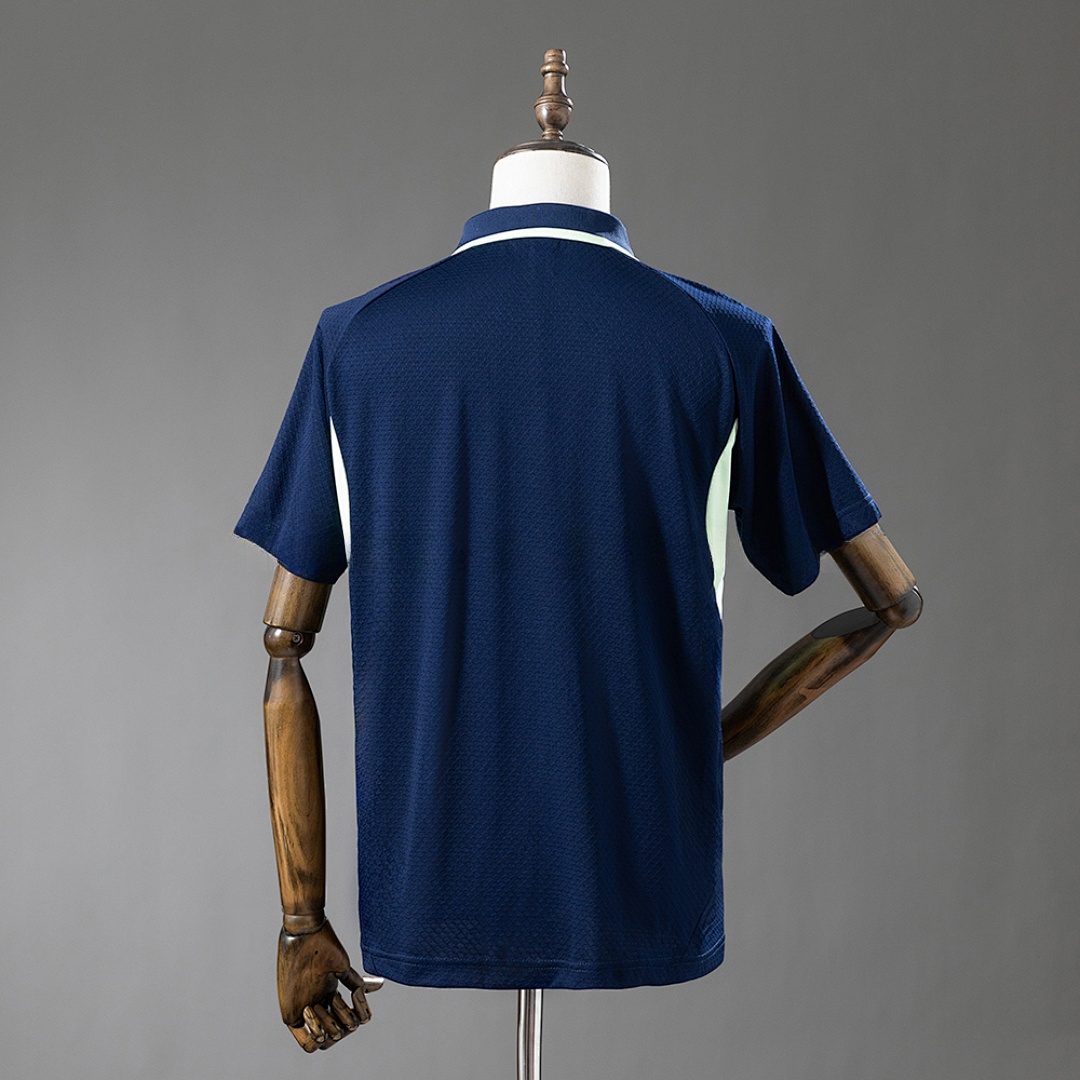 Real Madrid 25_26 POLO - Cyan S-XXL – Replica Football Soccer Shirt – S–XXL