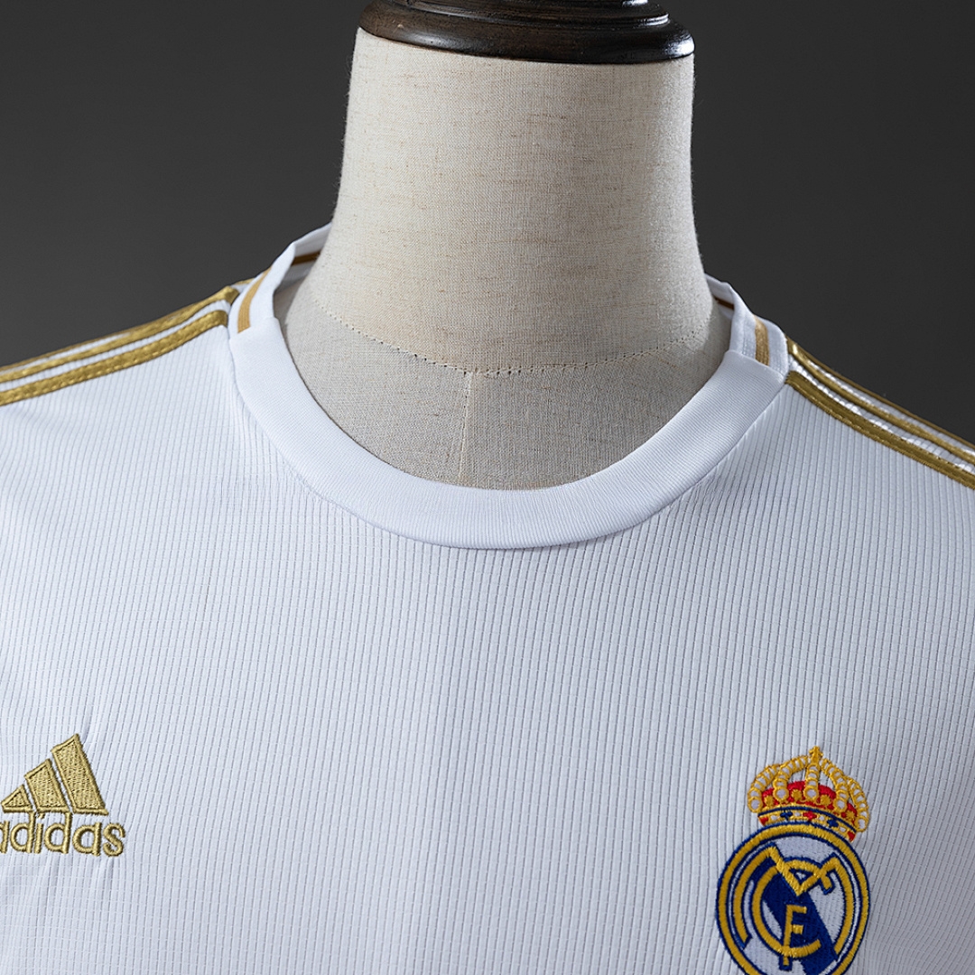 Real Madrid 19_20 Home Retro Jersey – Replica Football Soccer Shirt – S–XXL