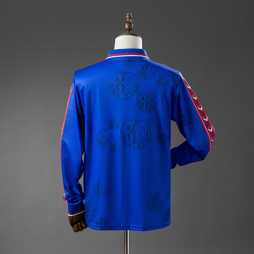 Getafe 98_99 Home Long-Sleeve Retro Jersey – Replica Football Soccer Shirt – S–XXL