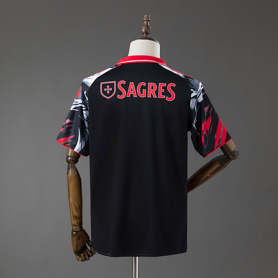 Benfica 26_27 Special Eagle Jersey - Black& White – Replica Football Soccer Shirt – S–4XL