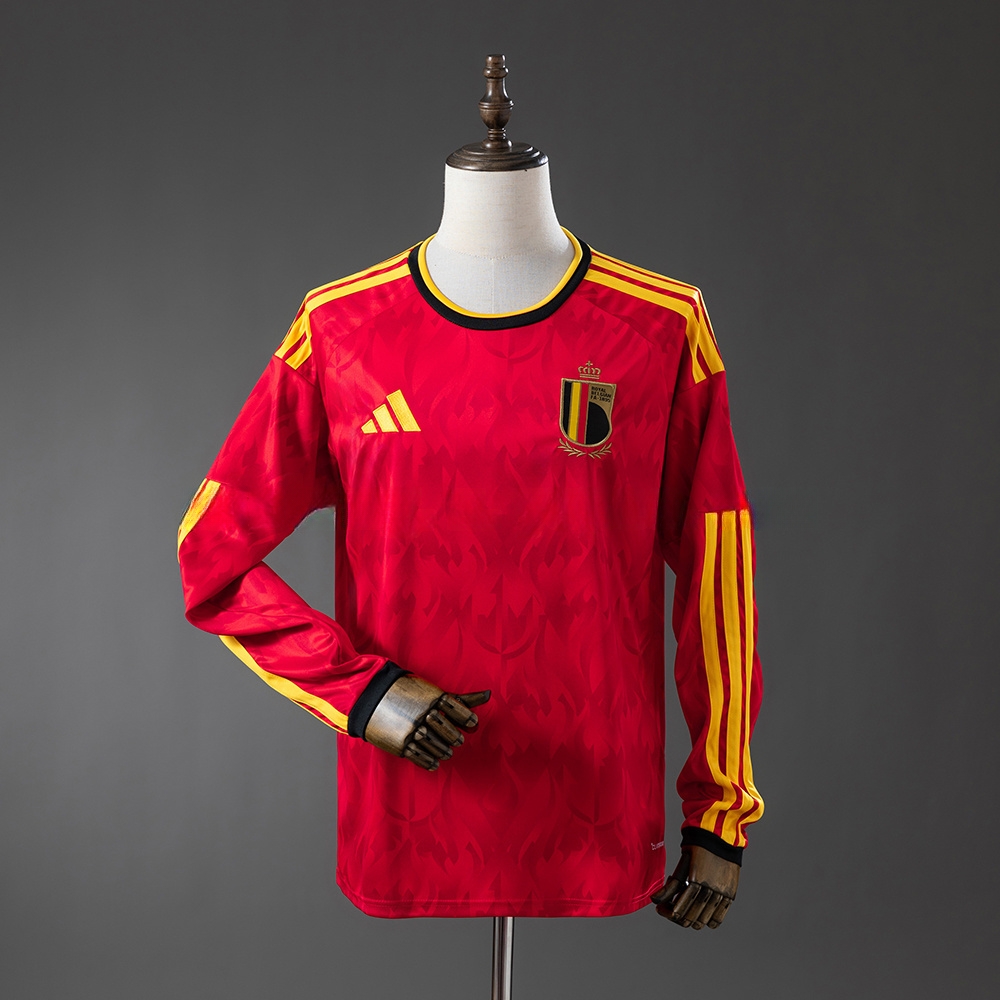 Belgium 2026 Home Long-Sleeve Jersey – Replica Football Soccer Shirt – S–4XL