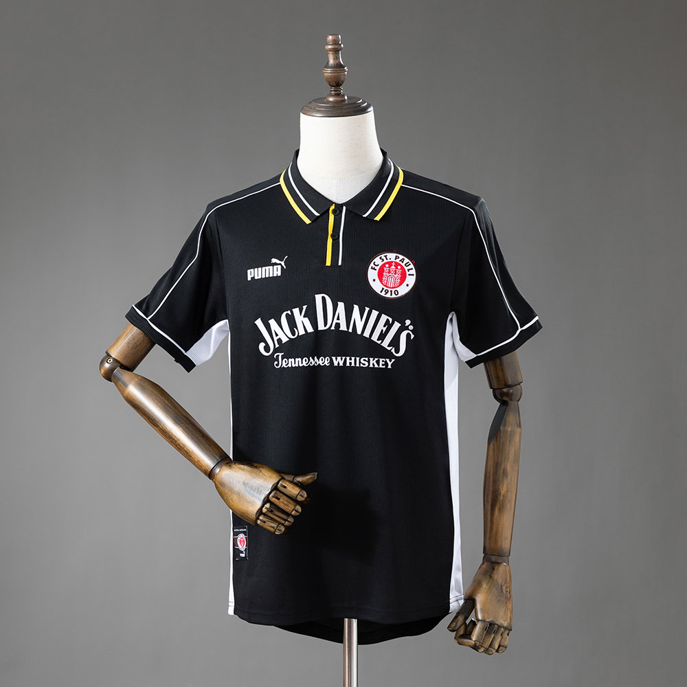 St. Pauli 99_00 Away Retro Jersey – Replica Football Soccer Shirt – S–XXL