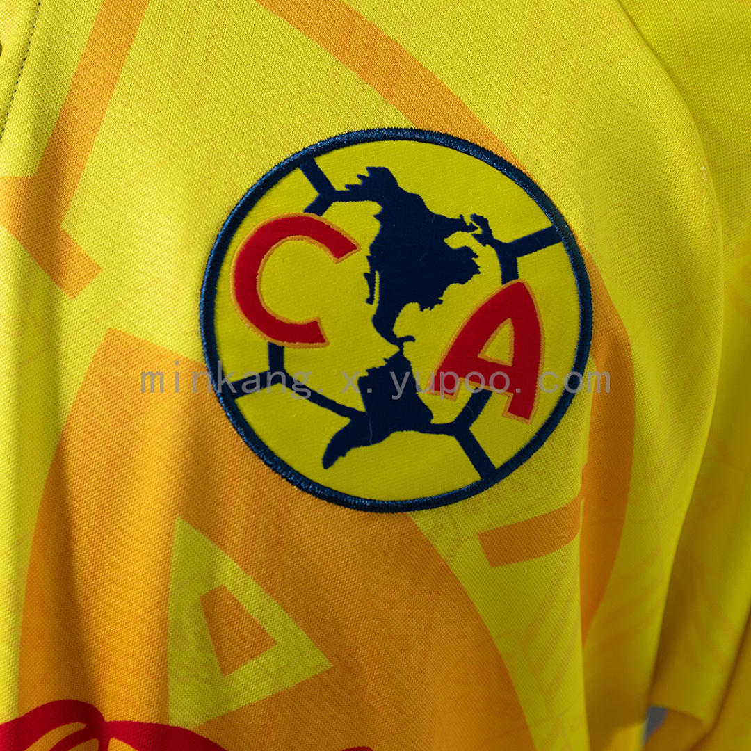 America 97_98 Home Long-Sleeve Retro Jersey – Replica Football Soccer Shirt – S–XXL