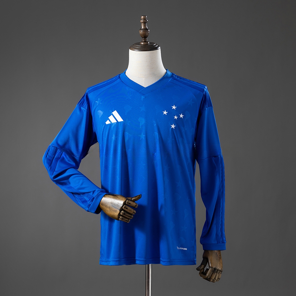 Cruzeiro 26_27 Home Long Sleeve Jersey – Replica Football Soccer Shirt – S–4XL