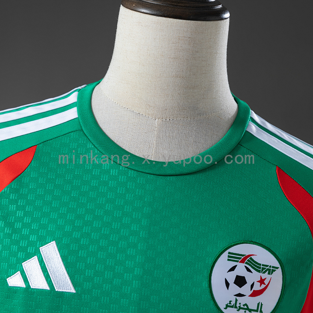 Algeria 2026 Training - Green Jersey – Replica Football Soccer Shirt – S–XXL