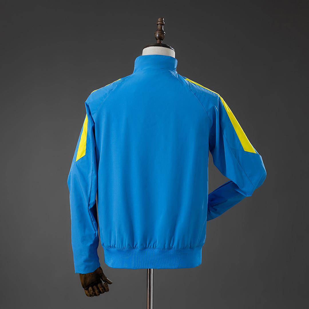 Barcelona 15_16 Windbreaker – Blue – Replica Football Jacket – S–XXL