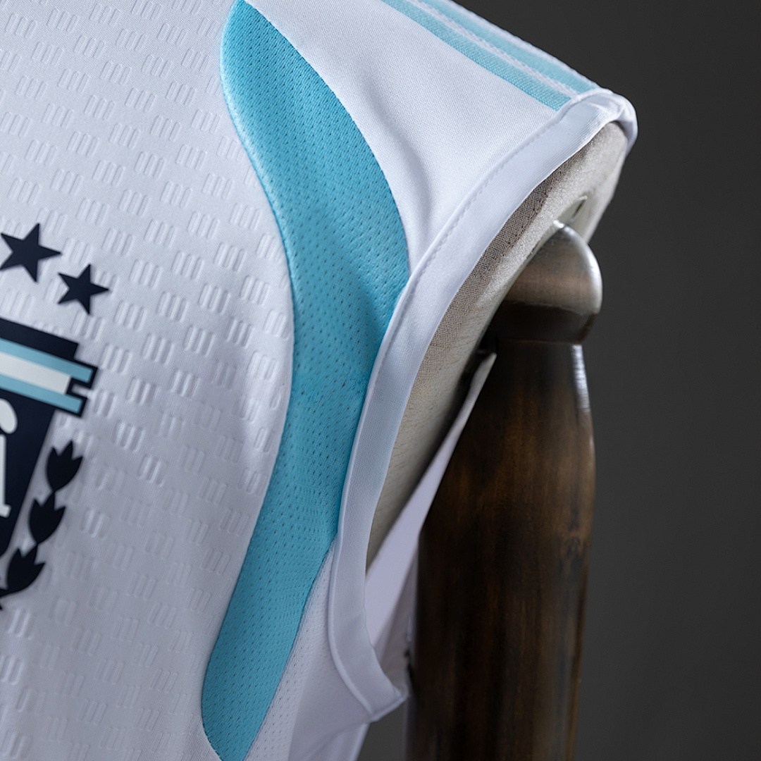 Argentina 26/27 Training Vest – White Jersey – Replica Football Soccer Shirt – S–XXL
