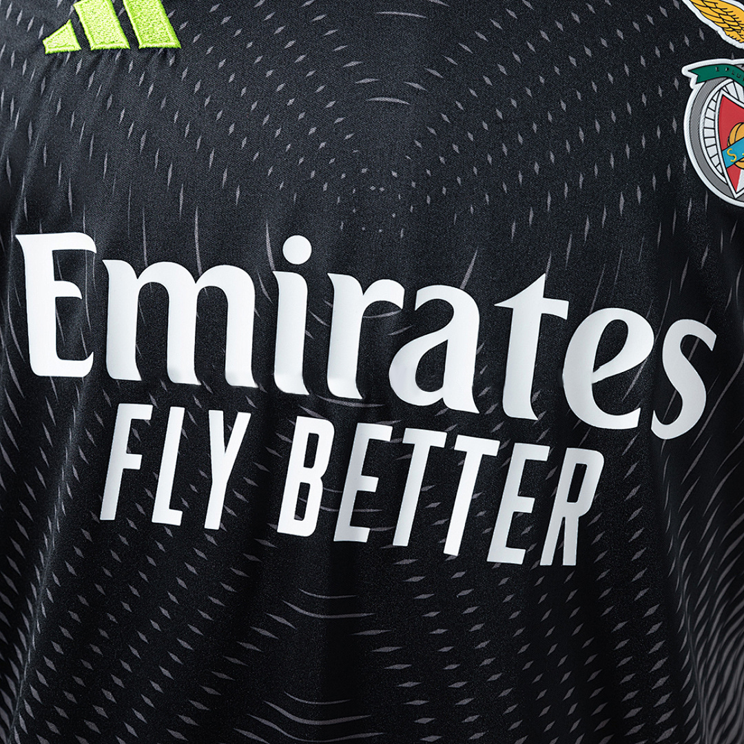 Benfica 26_27 Goalkeeper - Black - Grey Jersey – Replica Football Soccer Shirt – S–XXL