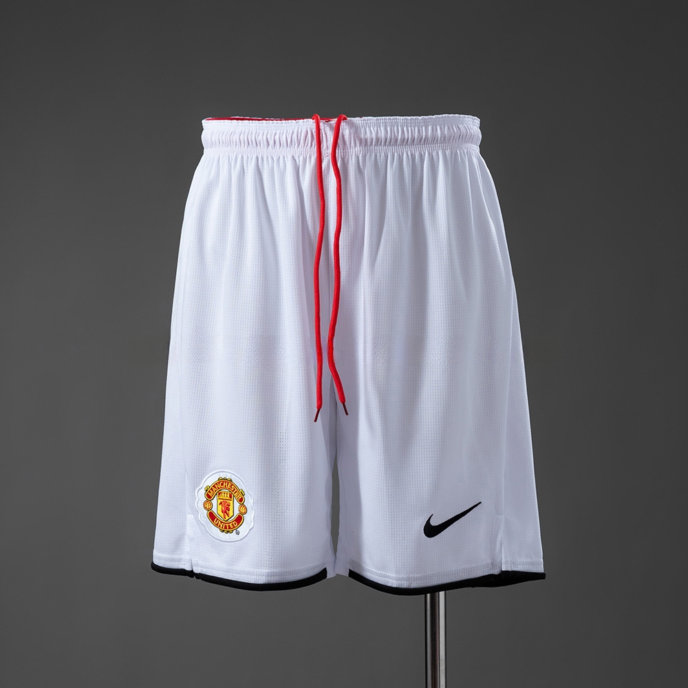 M-U 07_08 Home Retro Shorts – Replica Football Soccer Shirt – S–XXL