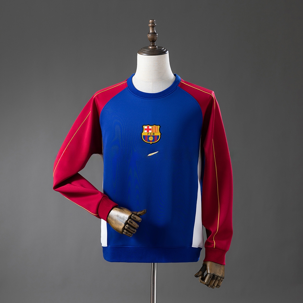 Barcelona 25/26 Long-Sleeved Sweatshirt – Replica Football Soccer Top – M–4XL