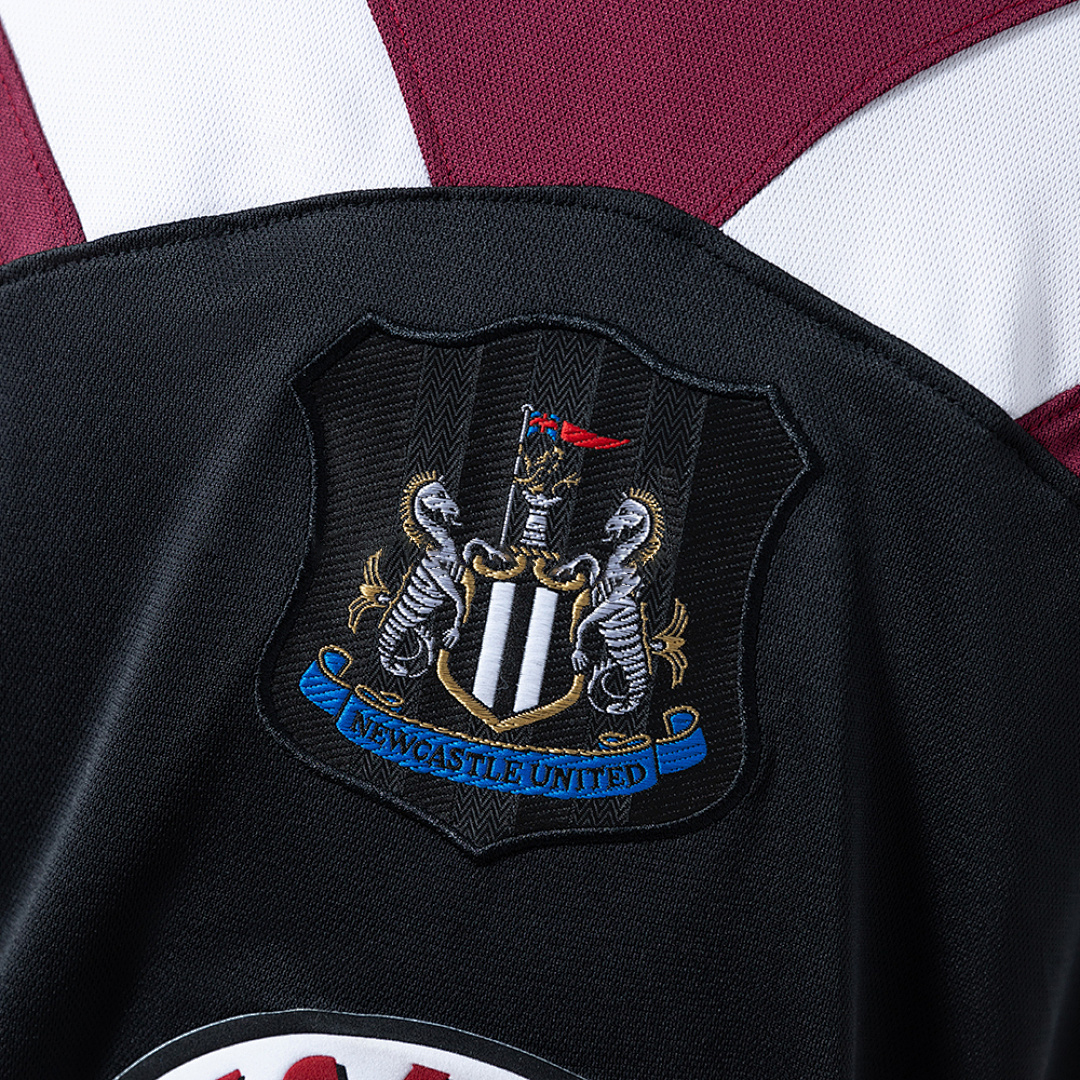 Newcastle United 95_96 Training Retro Long-Sleeve Jersey – Replica Football Soccer Shirt – S–4XL
