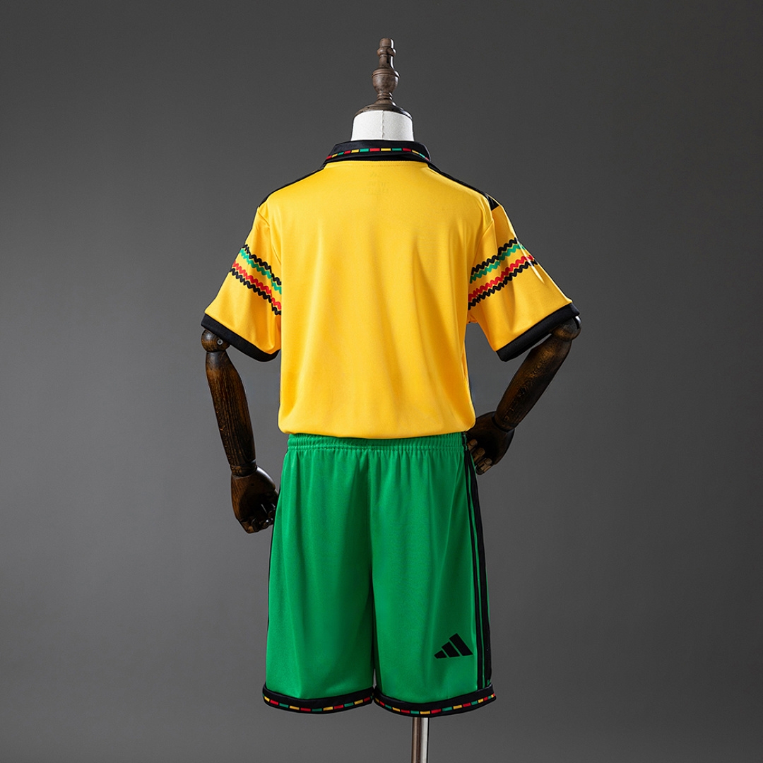 Jamaica 2026 Home Kids Kit Jersey – Replica Football Soccer Shirt – Size 16-28