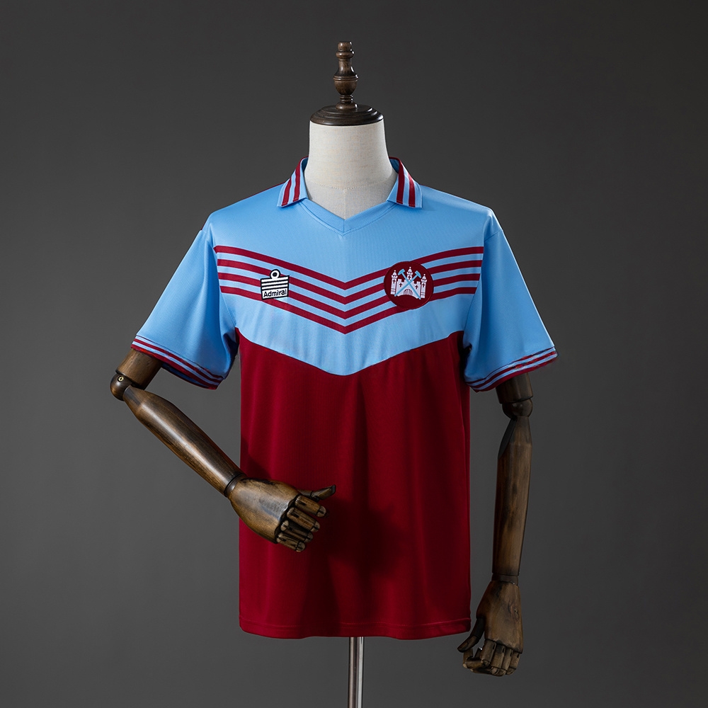 West Ham United 76_80 Home Retro Jersey – Replica Football Soccer Shirt – S–XXL