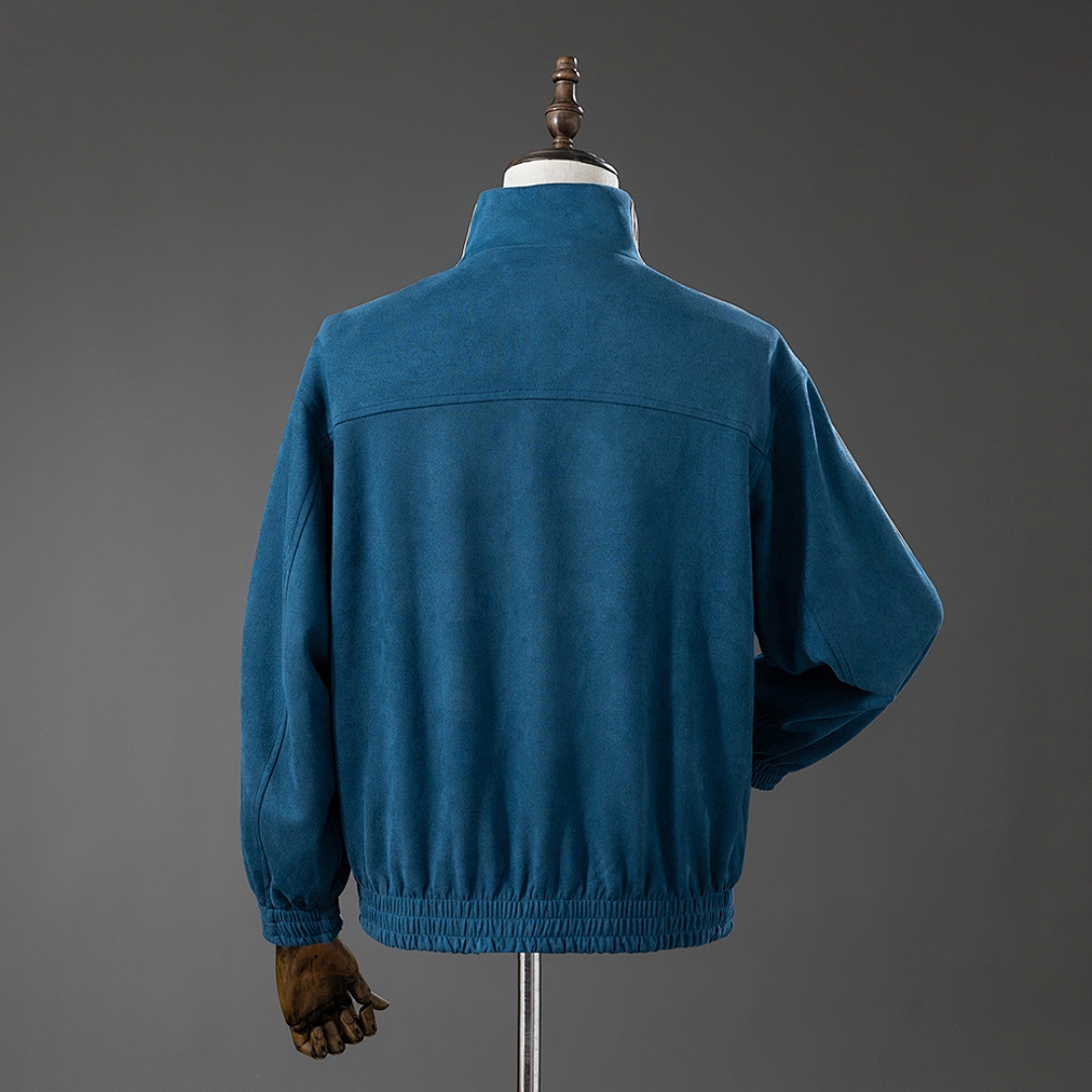 Chinese New Year Tang-Style Jacket Cowboy Blue – Replica Football Soccer Shirt – S–XL