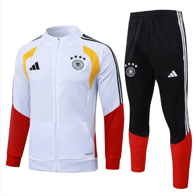 GERMANY TRACKSUIT JACKET 2026-2027 WHITE RED