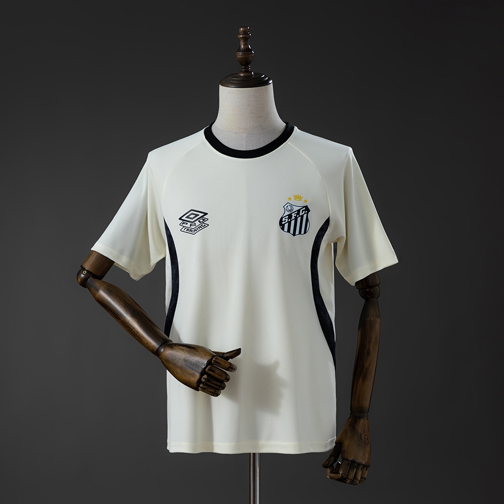 Santos 26_27 Training Beige Jersey – Replica Football Soccer Shirt – S–4XL