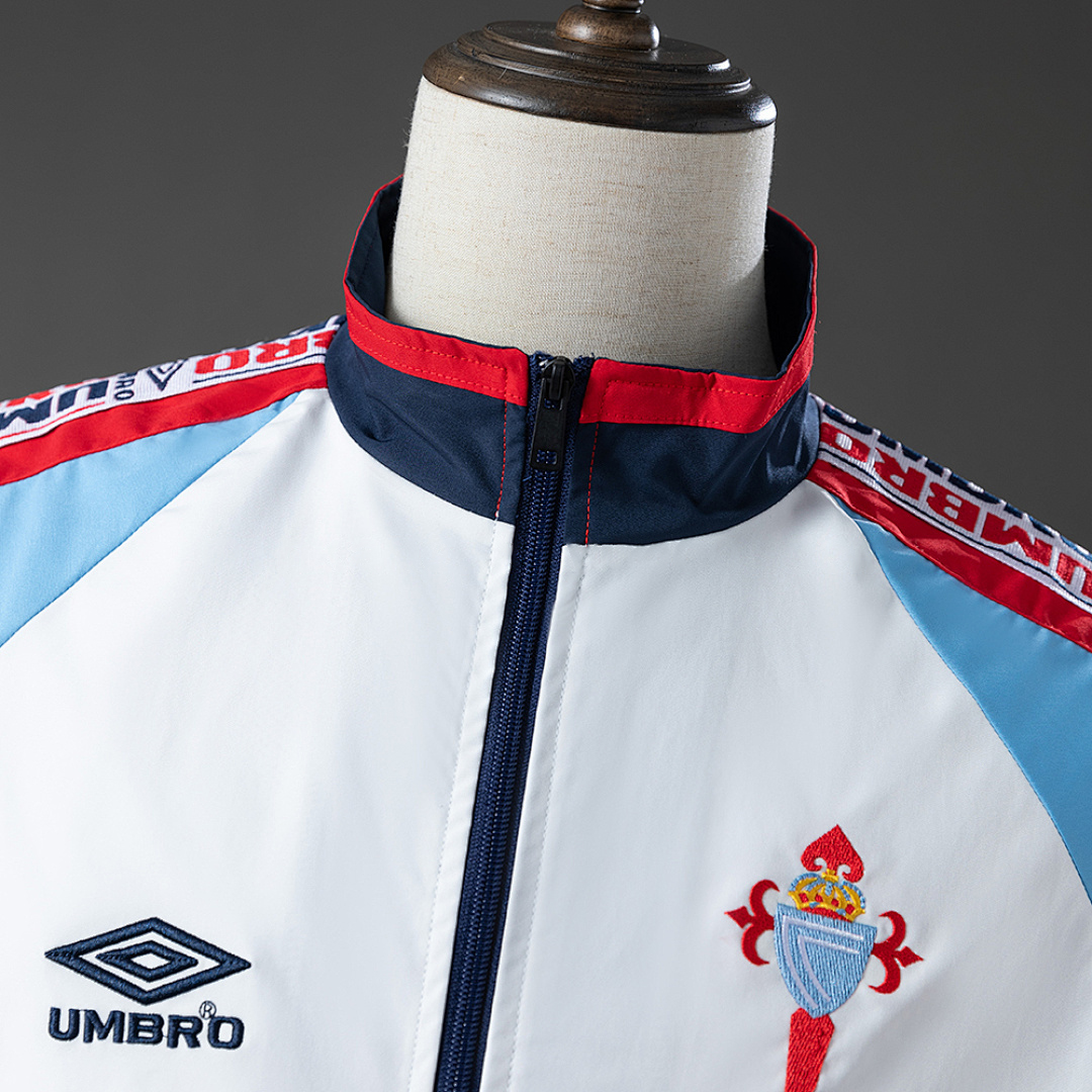 Celta de Vigo 98_99 Retro Windbreaker – Replica Football Soccer Shirt – S–XXL