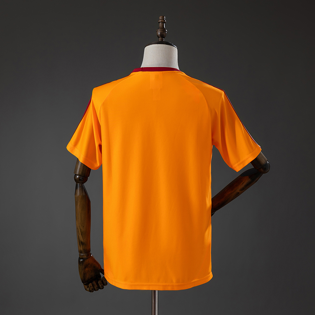Roma Terrace Icons T-Shirt Orange – Replica Football Casual Wear – S–XXL