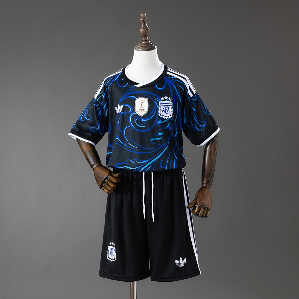 Argentina 2026 World Cup Away Jersey – Kids' Sizes 16–28
