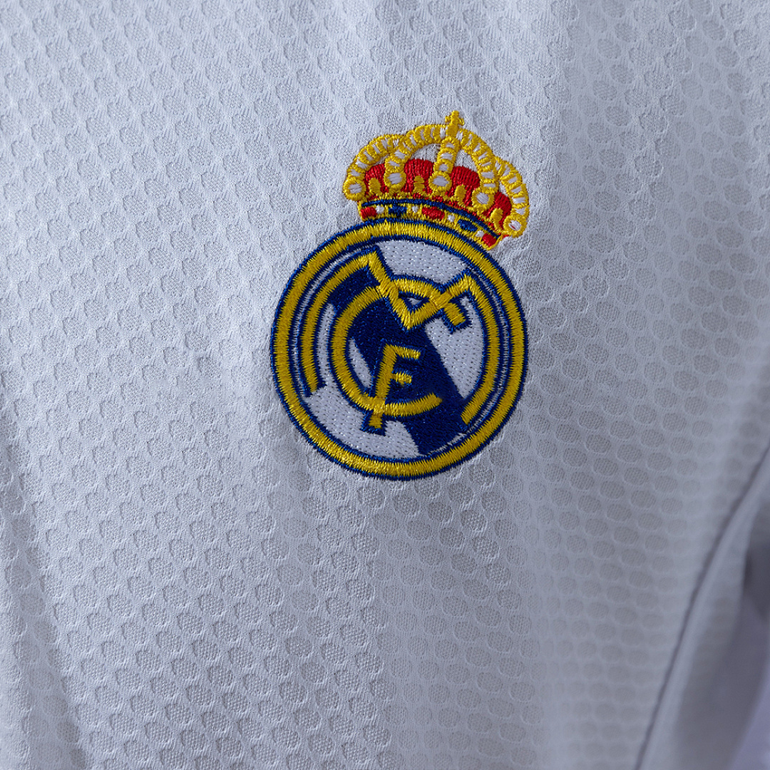 Real Madrid 25_26 POLO - White – Replica Football Soccer Shirt – S–XXL