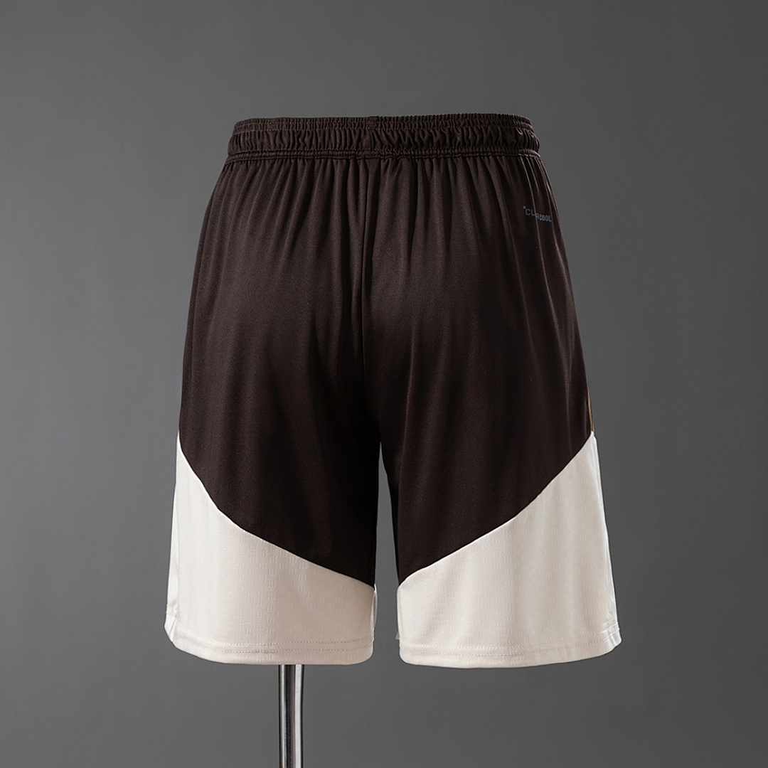 Flamengo 26/27 Training Shorts – Brown – Replica Football Soccer Shorts – S–4XL