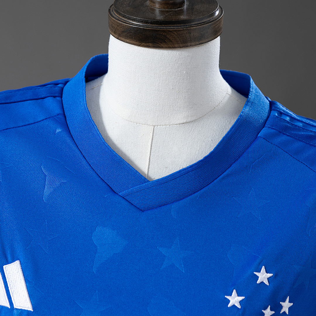 Cruzeiro 26_27 Home Women's Crop Top Style – Replica Football Soccer Shirt – S–XXL