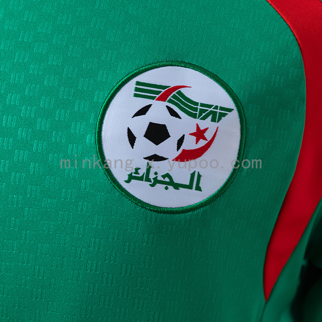 Algeria 2026 Training - Green Jersey – Replica Football Soccer Shirt – S–XXL