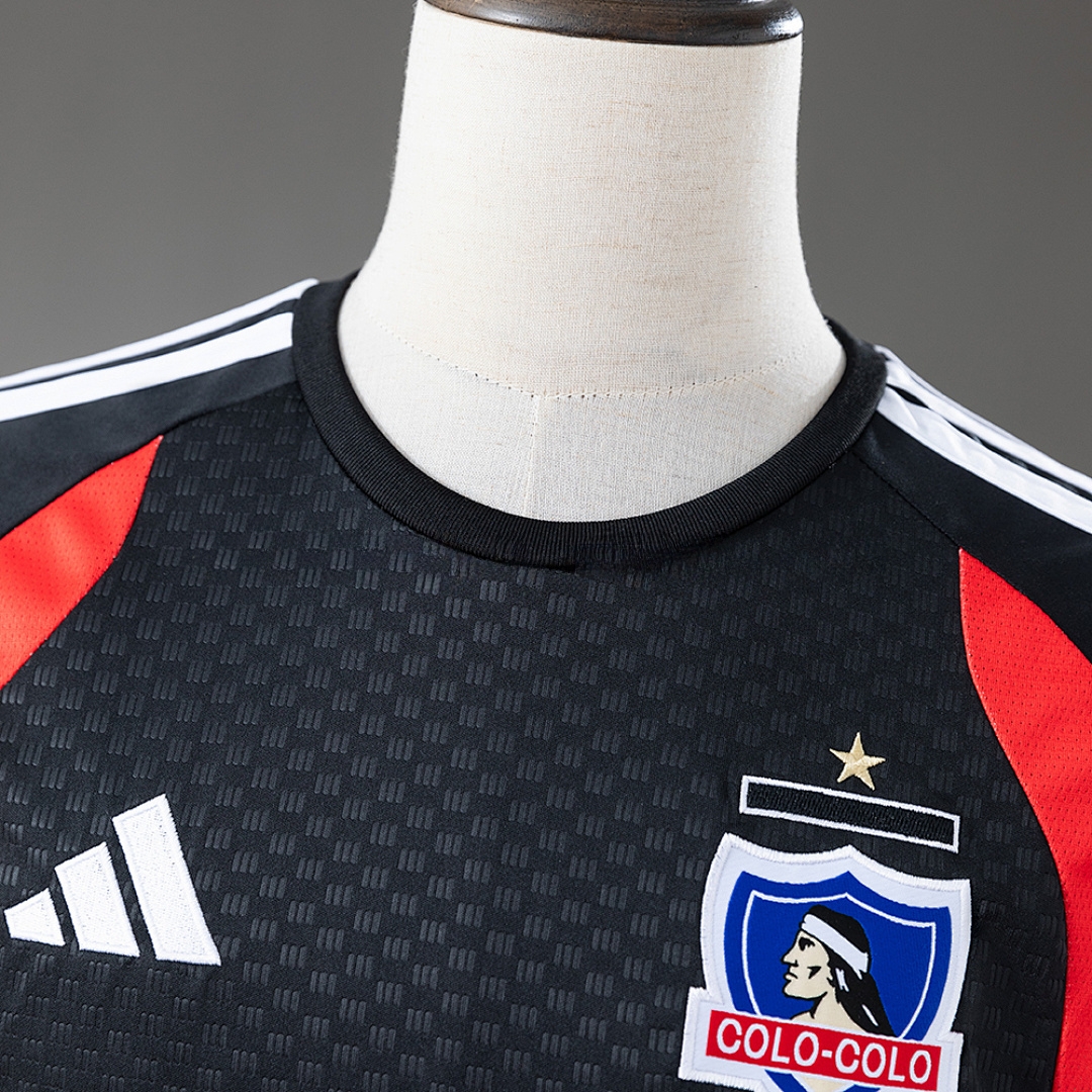 Colo Colo 26_27 Training Vest Black – Replica Football Soccer Shirt – S–3XL